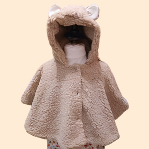 Poncho à capuche "Ourson"